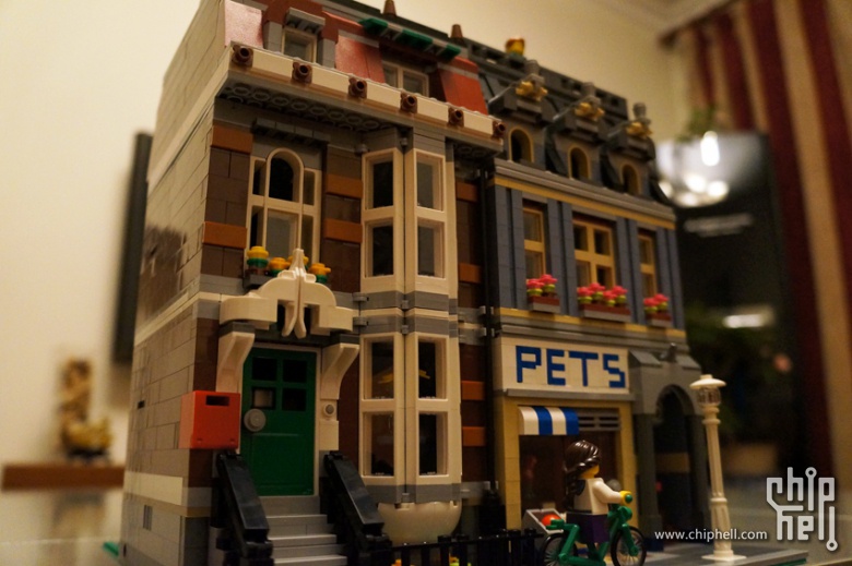 寻找童年的回忆lego乐高10218街景系列之宠物店