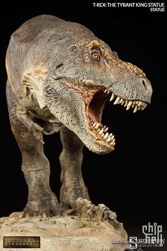 sideshow12寸霸王龙trex恐龙雕像