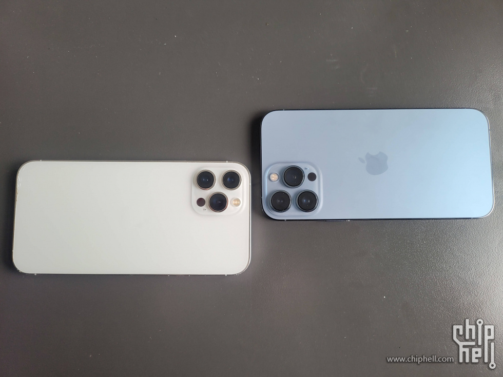 Iphone13promax远峰蓝,iphone13 pro 远峰蓝 appleiphone13promax远峰蓝开箱十三香和上代12pm对比
