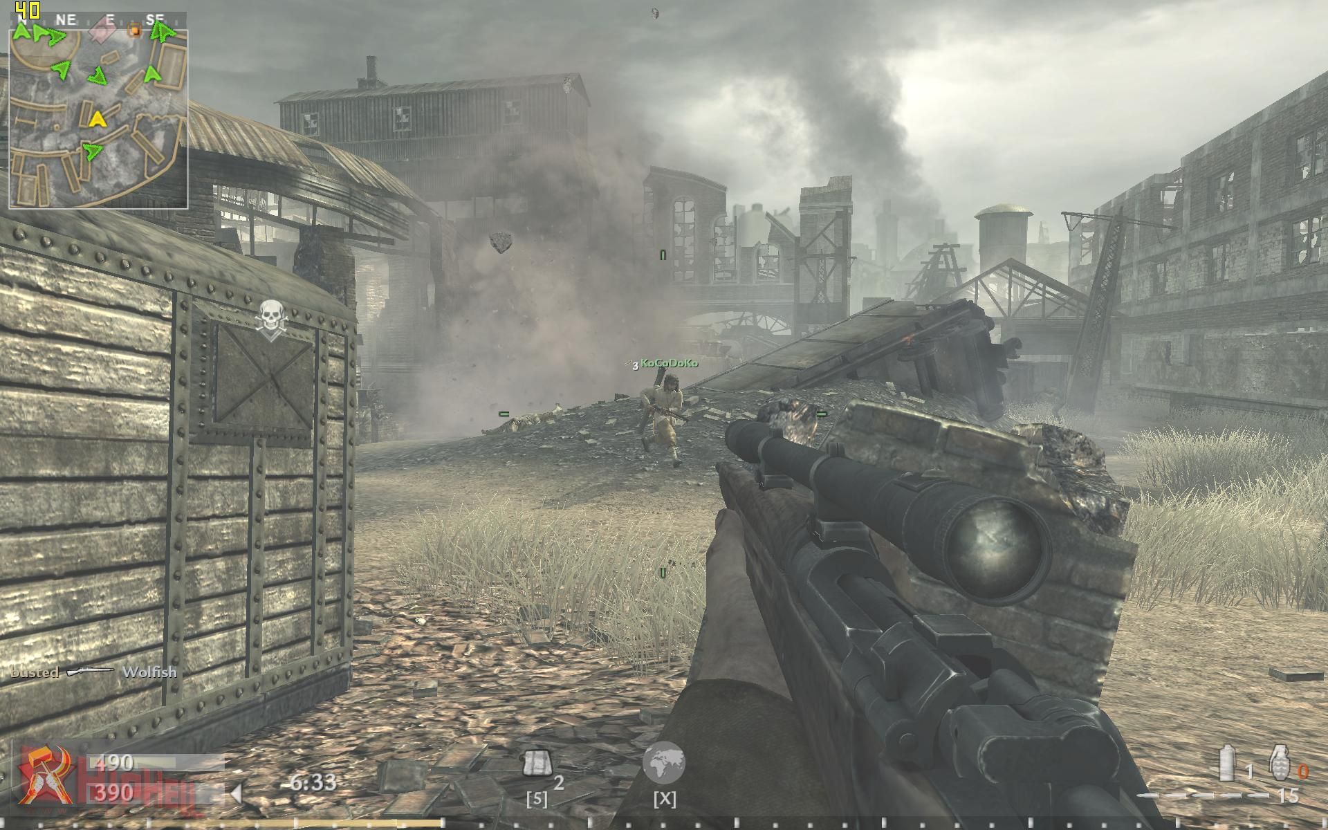 cod5 beta 版截图.