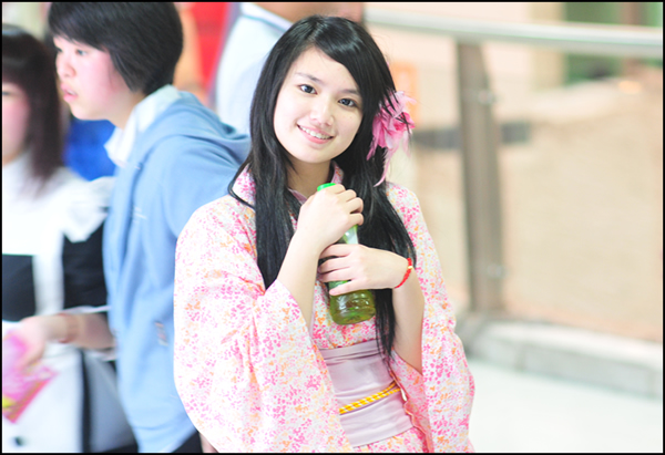 长沙步行街动漫城抓拍