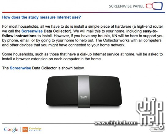 Google Screenwise悄悄发布,25美元买你的因私