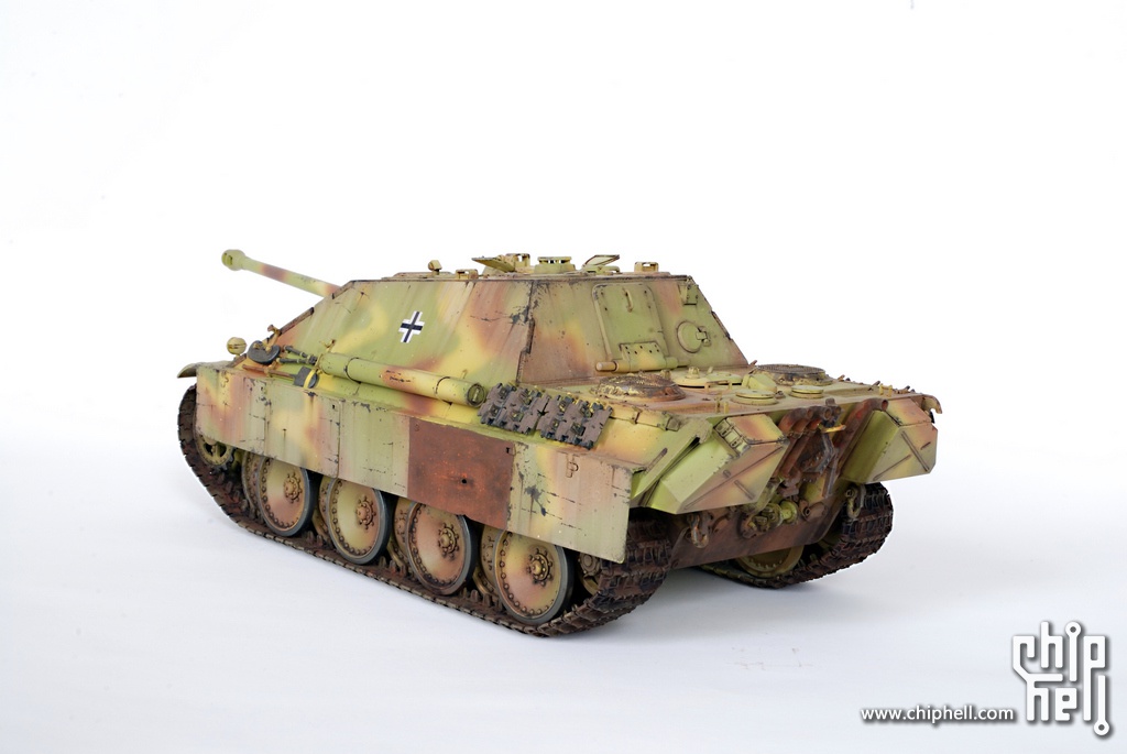 猎豹坦克歼击车后期型 田宫1\/35