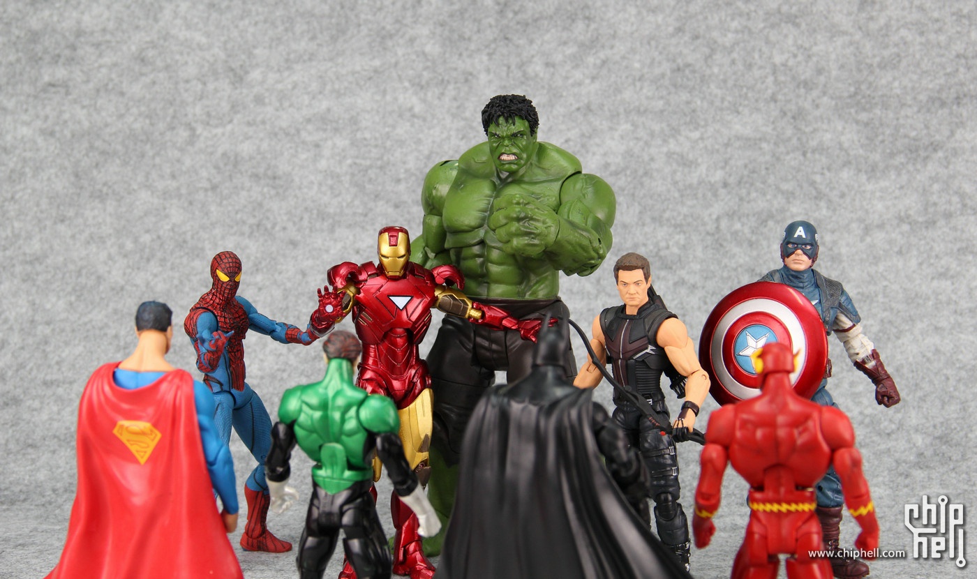 【陶陶】美系 正义联盟 VS 复仇者联盟 大集结 棚拍和详解