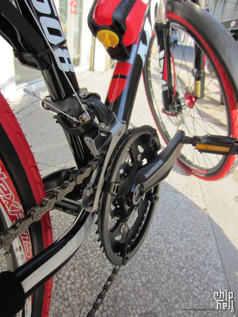 胖了买个单车来锻炼一下mosso2608车架装车记