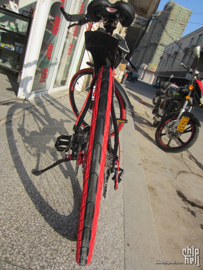 胖了买个单车来锻炼一下mosso2608车架装车记