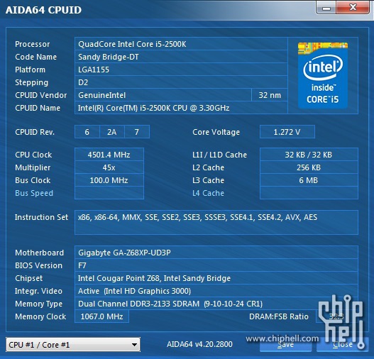 i7-2700k cpu,在1.270 4.5g 正常了