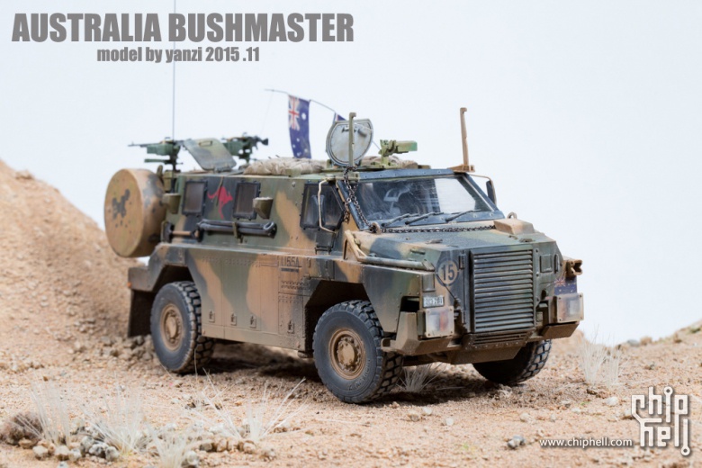 1:35australia bushmaster 澳大利亚大毒蛇装甲车