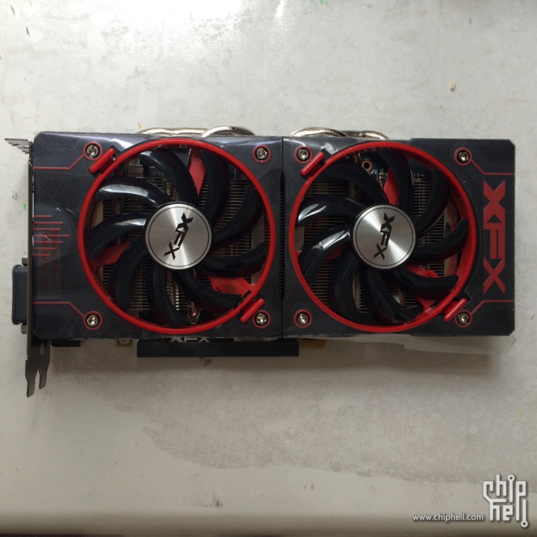 新入手讯景xfxr9380x4g黑狼进化系列显卡