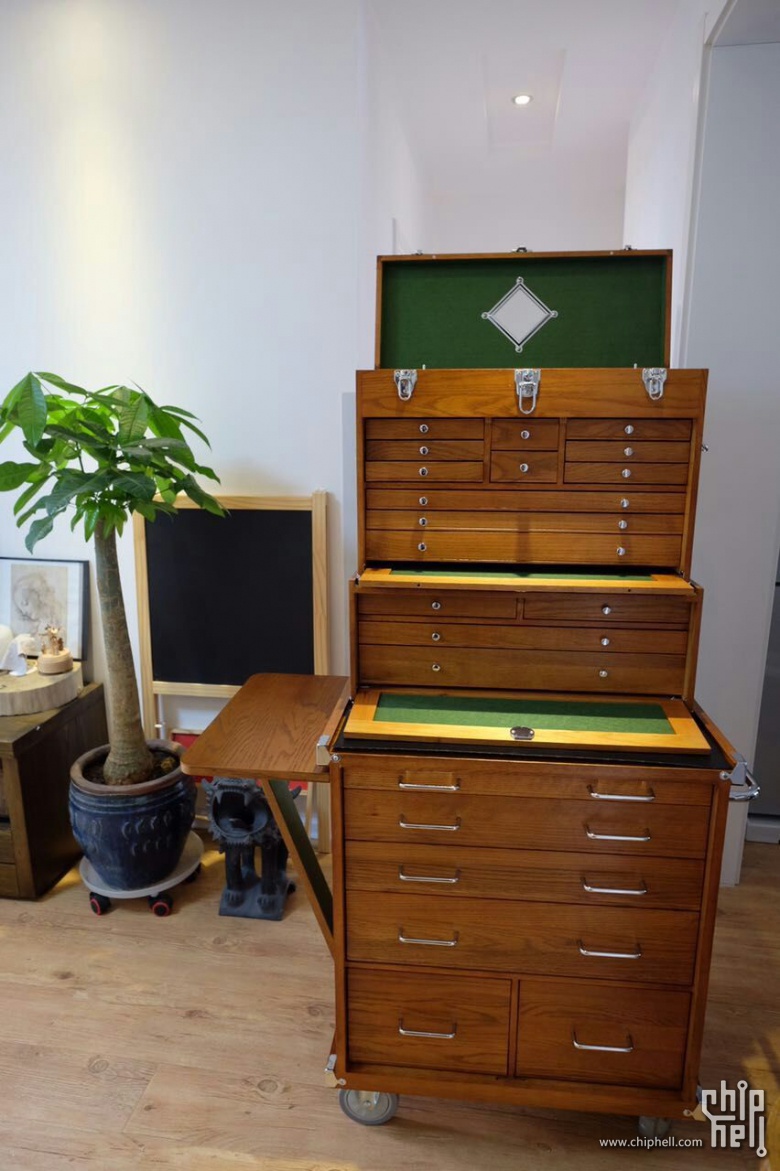 收藏控尖儿货,美国专业级gerster & sons 红橡收藏柜开箱图赏