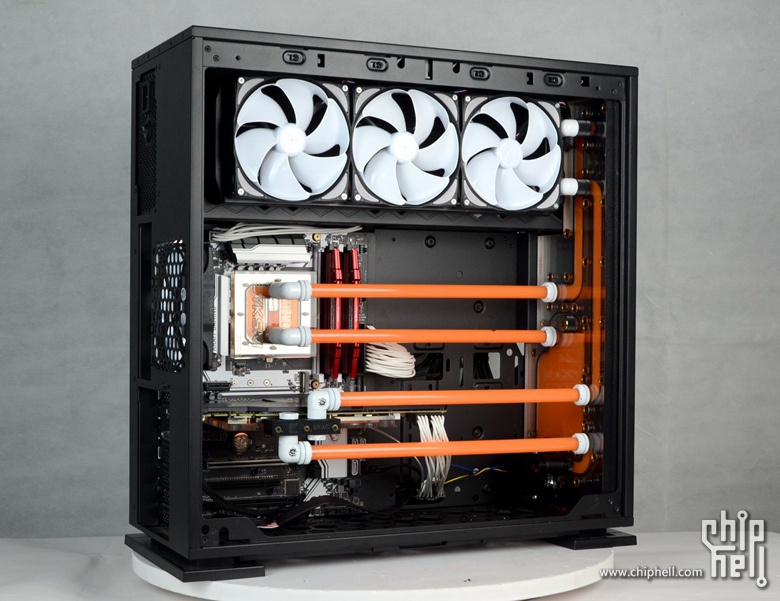 Zero零度迎广in Win 303 导流板 水箱 水泵直接嵌入 电脑讨论 Chiphell 分享与交流用户体验