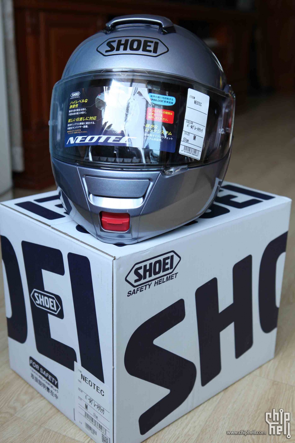 SHOEI NEOTEC 机车头盔+SENA10U内藏式蓝