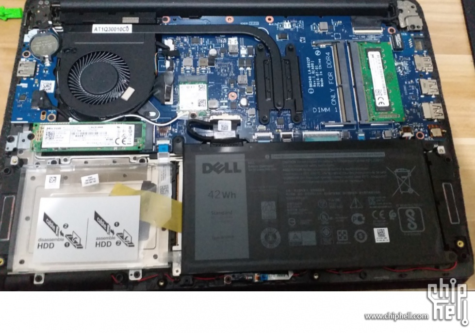 dell超燃7000 i5 7200u 8g 256g 超极本 拆机开箱