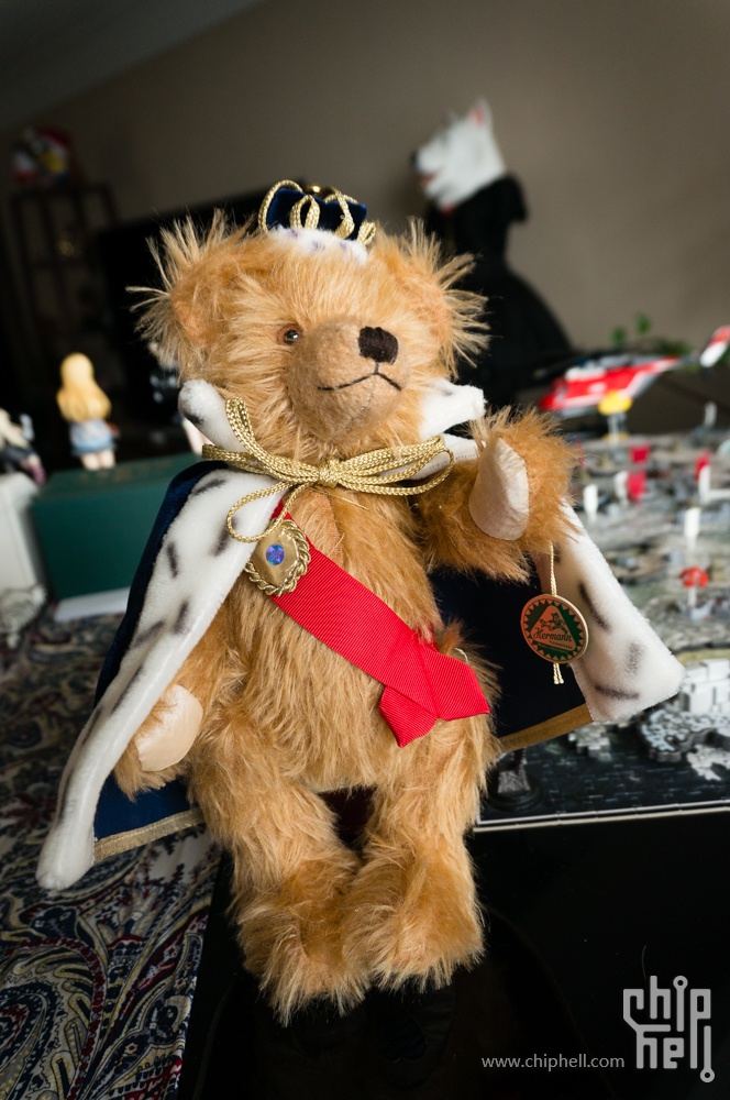 天鹅国王路德维希二世泰迪熊byhermannspielwaren