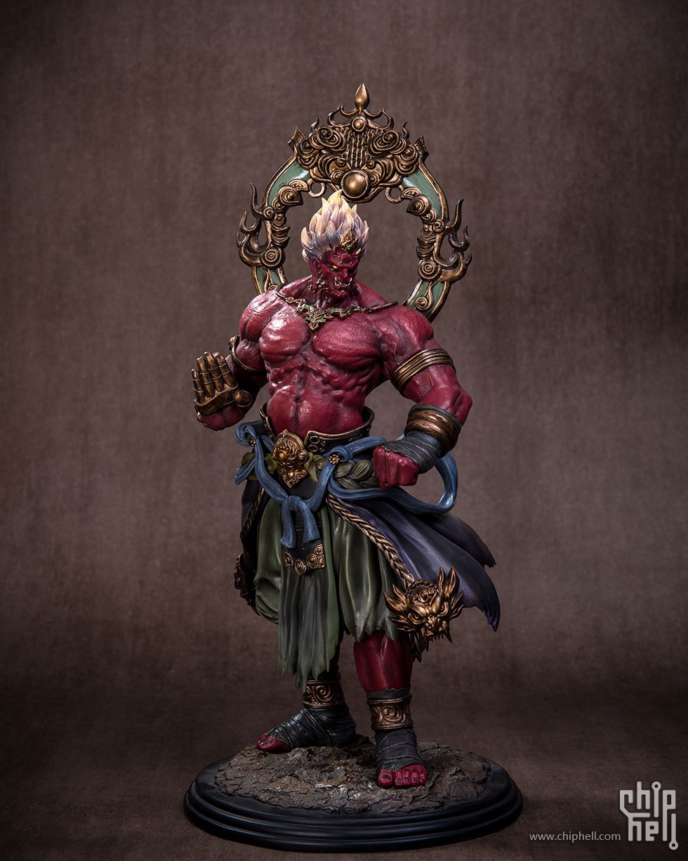 末那妹子看多了也换换口味金刚伏魔