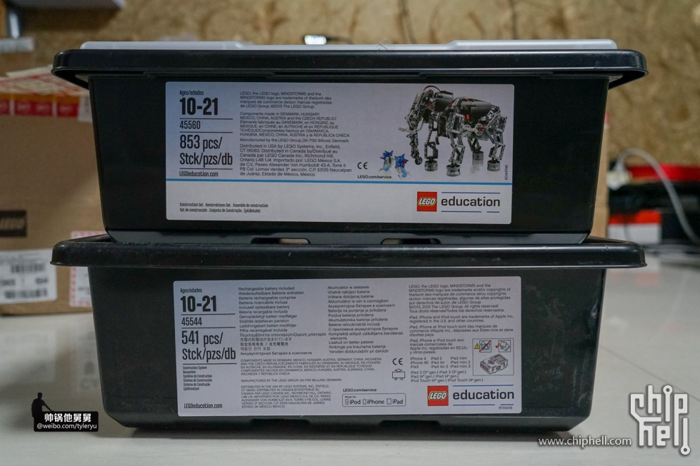 LEGO EV3 45544+45560+2000426开箱