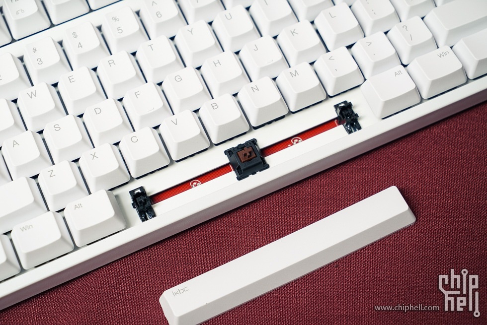 左撇子的敲击神器ikbcl87茶轴开箱