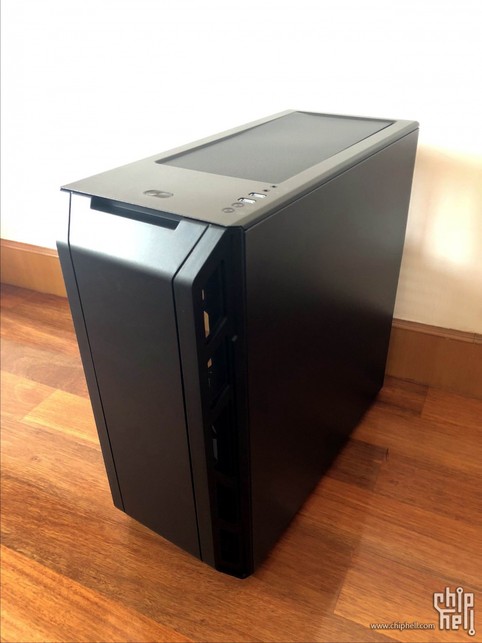 追风者phanteksp350x黑色机箱开箱