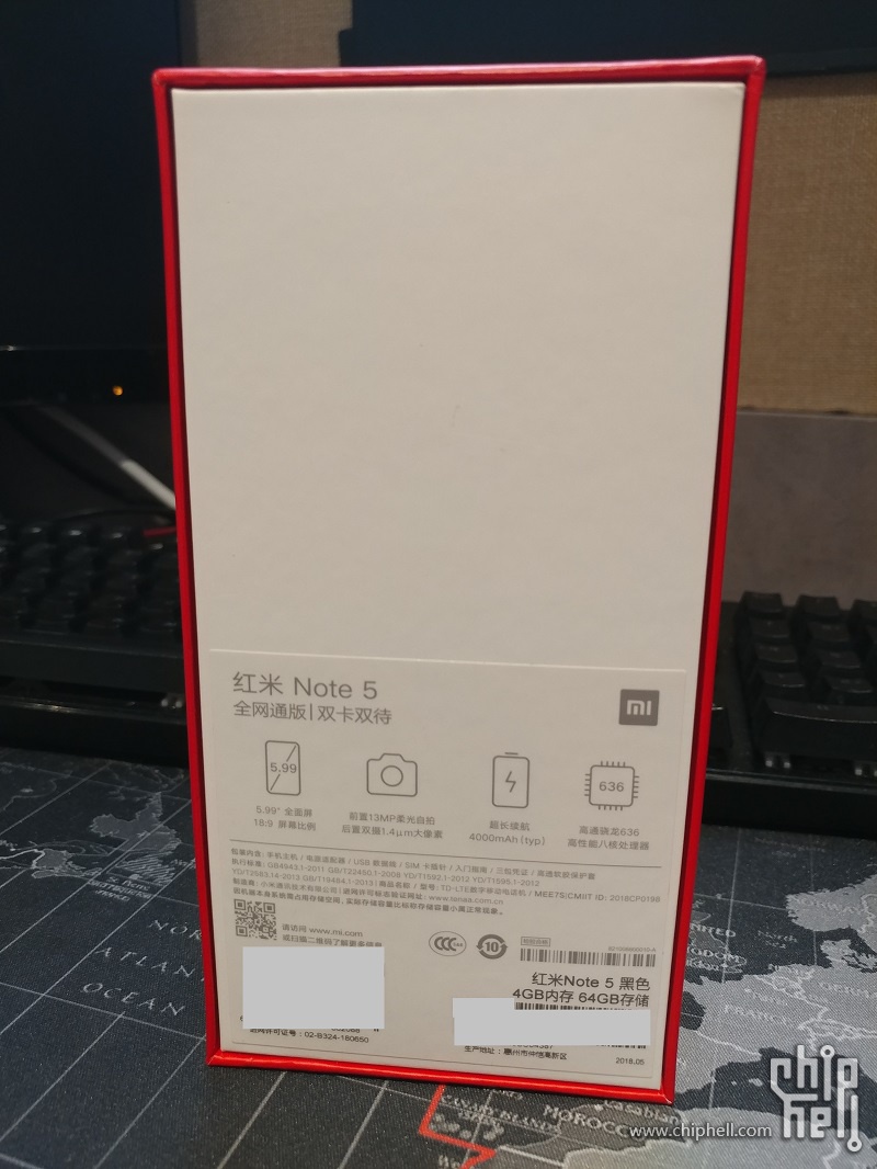 亡灵 备用机的好选择 红米Note5 开箱 国际版R