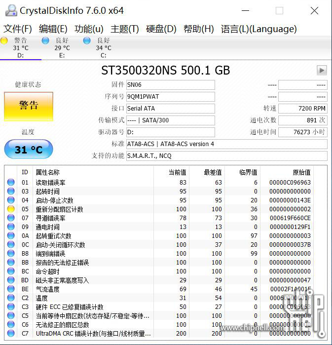 咨询下一般机械硬盘寿命