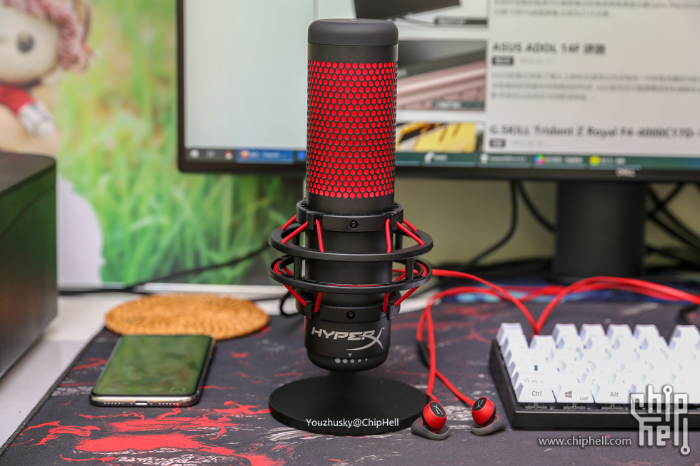 [HyperX QuadCast声浪专业电竞麦克风体验]