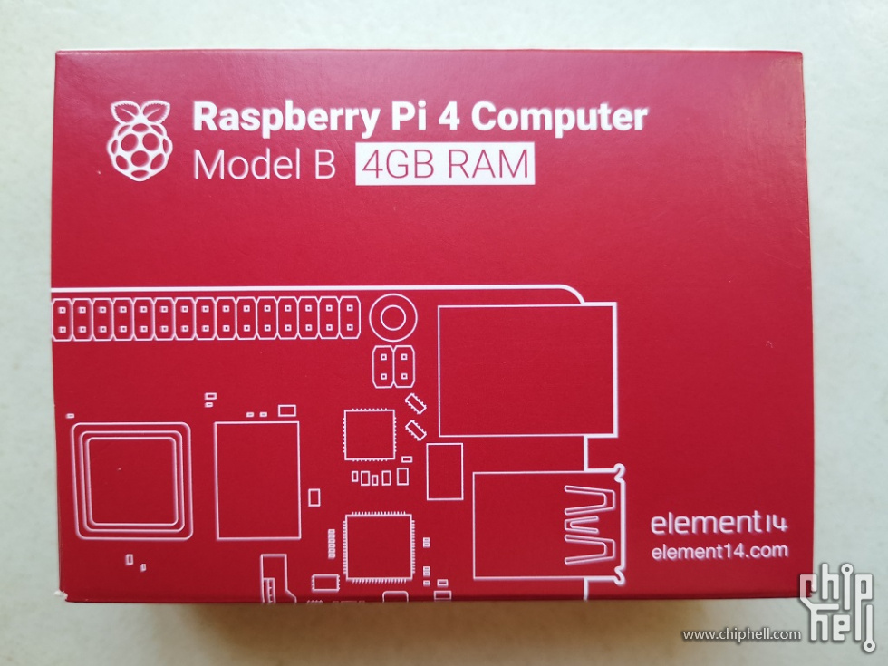 树莓派4b开箱照