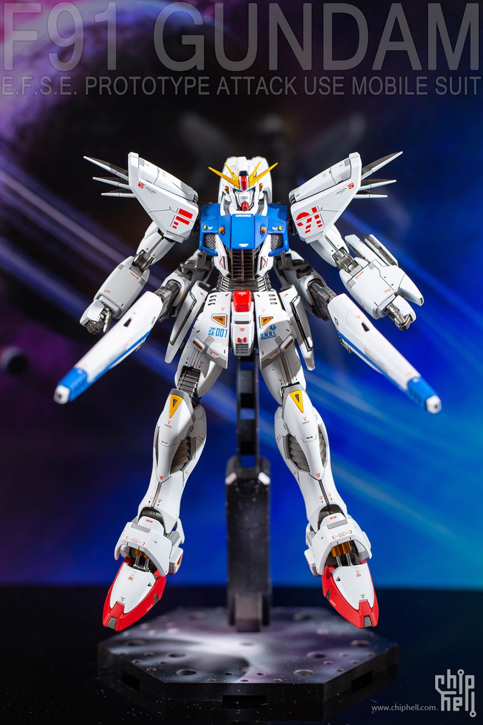 机器猫keluo 万代mg F91 2 0涂装 场景 原创分享 Chiphell 分享与交流用户体验