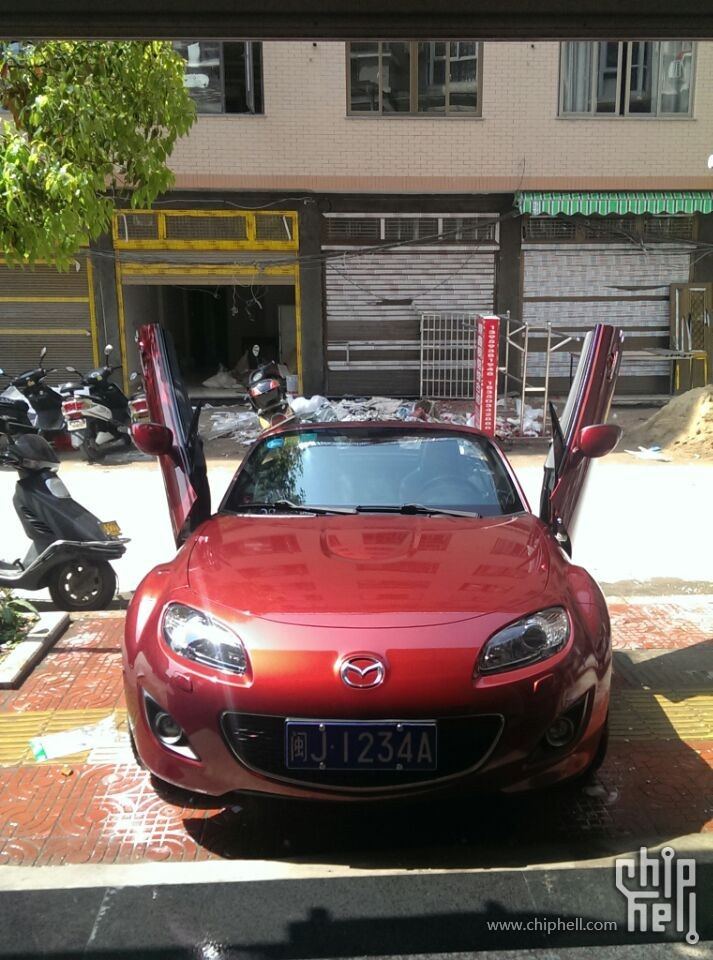 关于mazda mx-5 nd2的平行进口可靠消息.