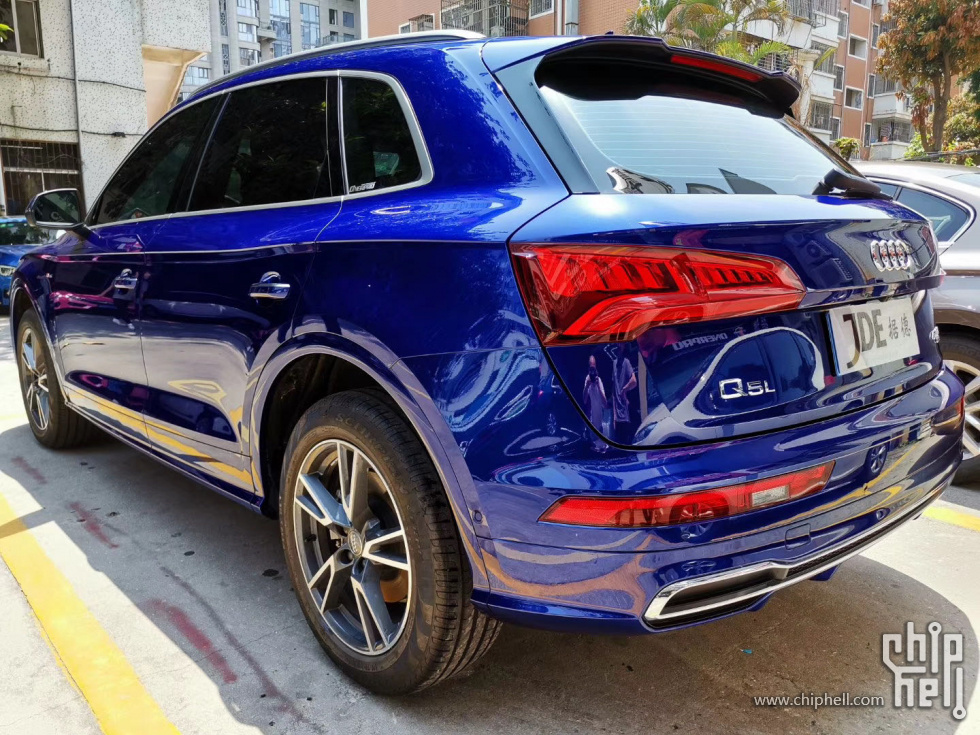 我的蓝天白云梦奥迪q5l探索蓝开箱