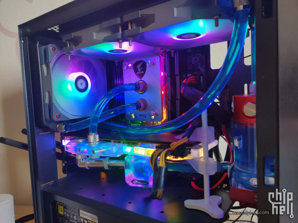 5700xt公版改by水冷 大家看看正常吗 电脑讨论 Chiphell 分享与交流用户体验