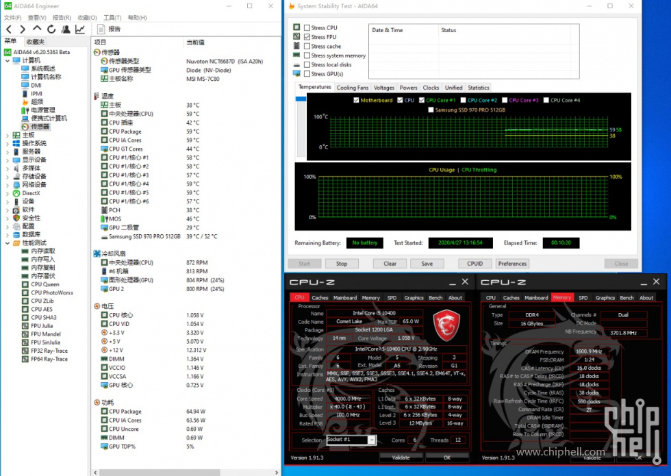 I5 10400 ryzen online 3600