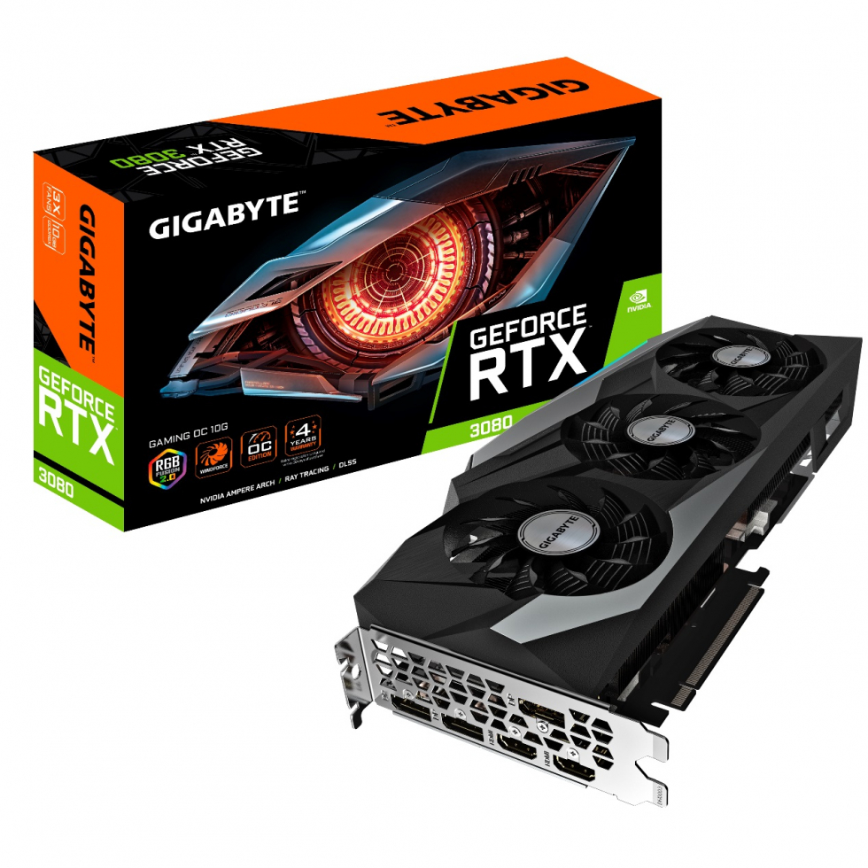 技嘉rtx 3080魔鹰/猎鹰显卡开售,预购价5499元起