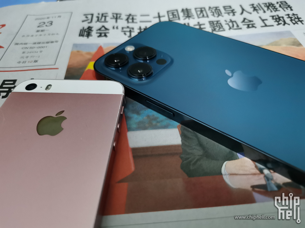 iPhone12pro,iPhone12Pro Max iphone12pro max 海军蓝开箱 外观对比 iphone se 1st