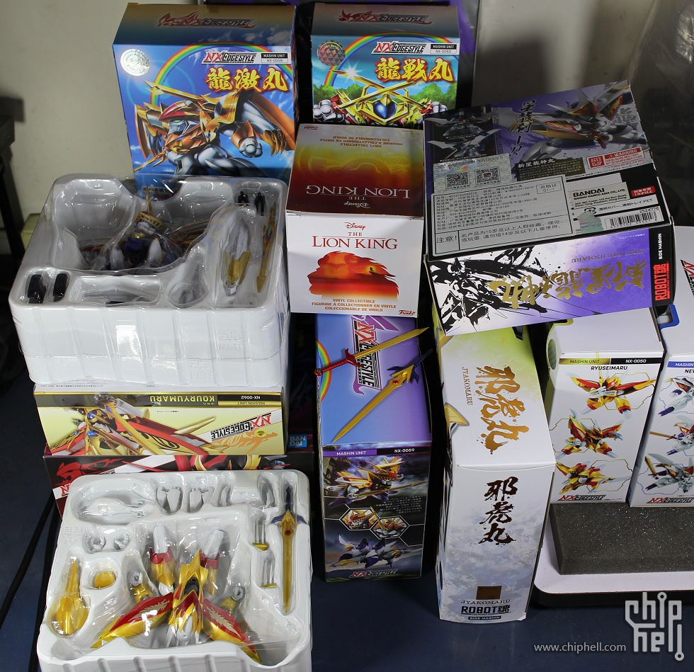 Robot魂 魔神英雄传 新星龙神丸邪虎丸30周年纪念版开箱 原创分享 Chiphell 分享与交流用户体验