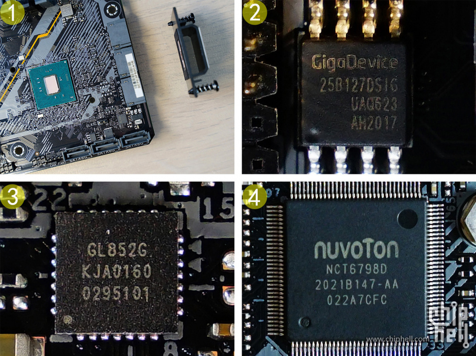 4).监控i/o芯片为nct6798d.