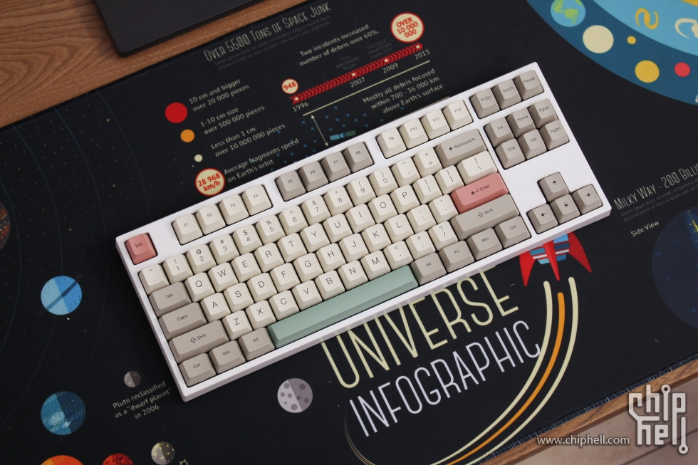 平民客制化玩法87三模热插拔套件的复古键盘方案