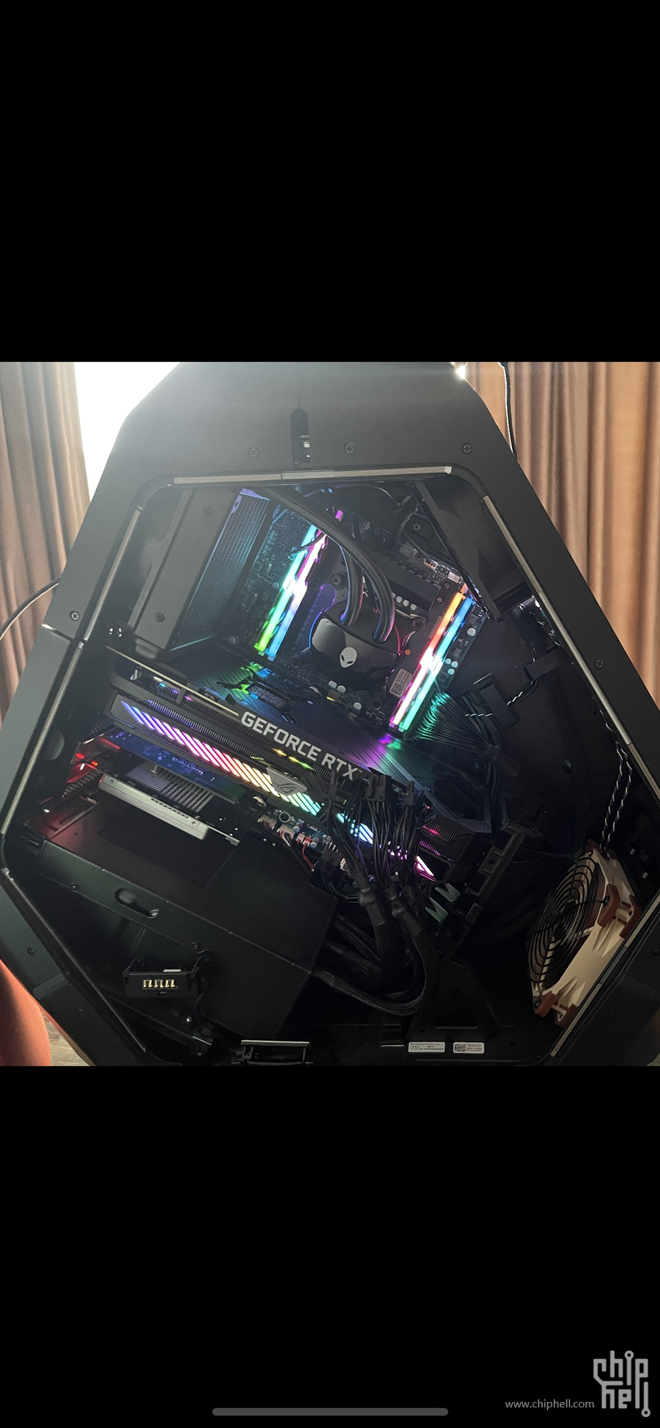 rog3080ti猛禽温度及跑分