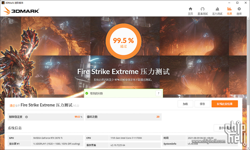 3DMark Fire Strike Extreme 压力测试.jpg