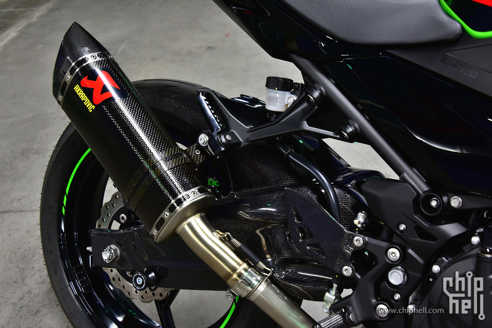 kawasaki2022ninja400krt绿色小恶魔提车分享