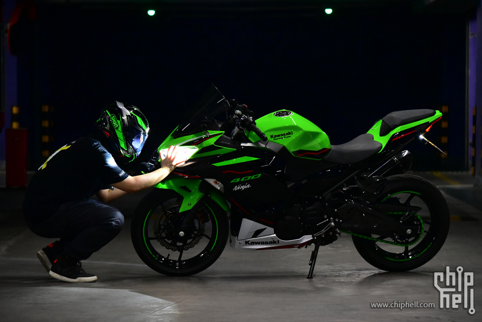 kawasaki2022ninja400krt绿色小恶魔提车分享