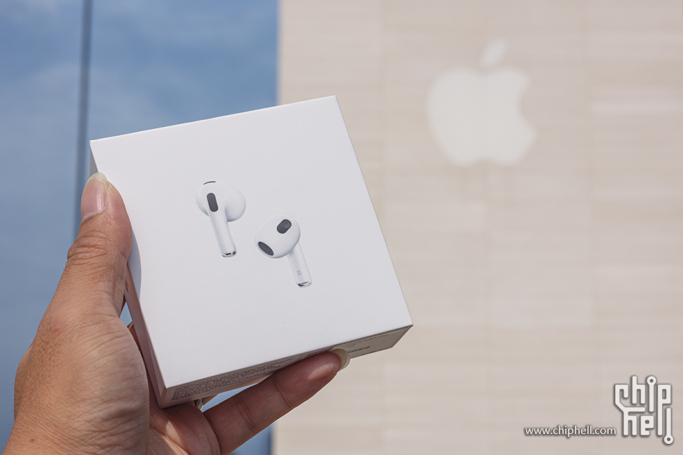 全新支持空间音频airpods3开箱体验