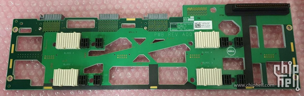 VRTX-Midplane-Board Front