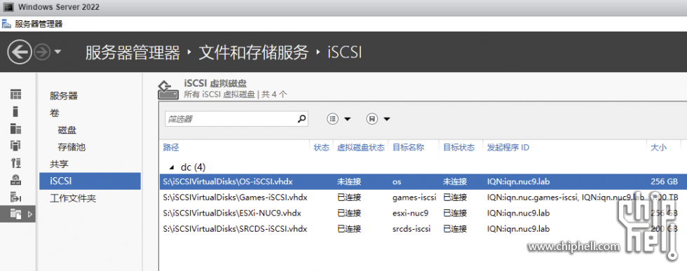 iSCSI-Server