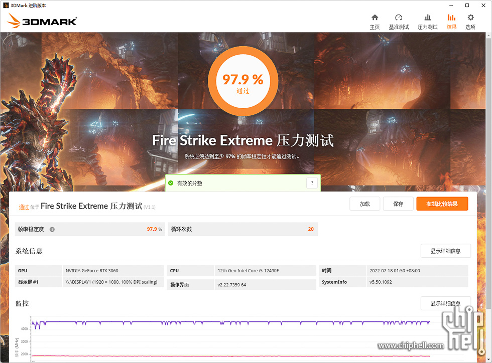 3DMark Fire Strike Extreme 压力测试.jpg