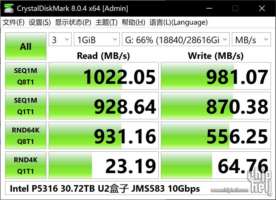 Intel P5316 30.72TB U2盒子 JMS583 10Gbps.jpg