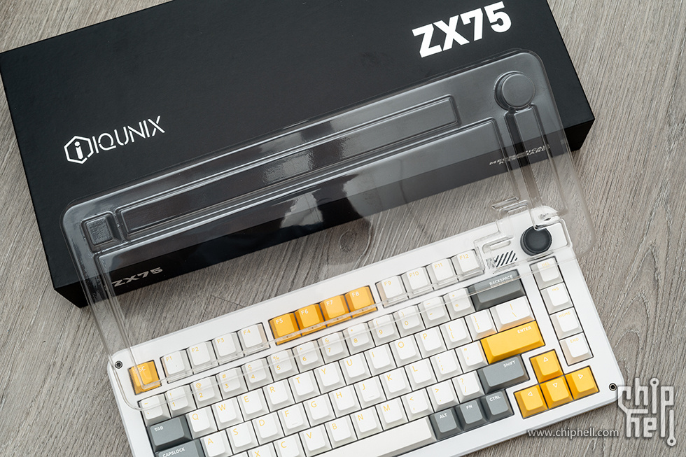 为好设计买单— IQUNIX ZX75 重力波无线机械键盘评测- 原创分享(新 