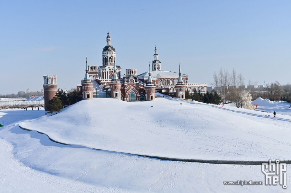 冬日的伏尔加庄园