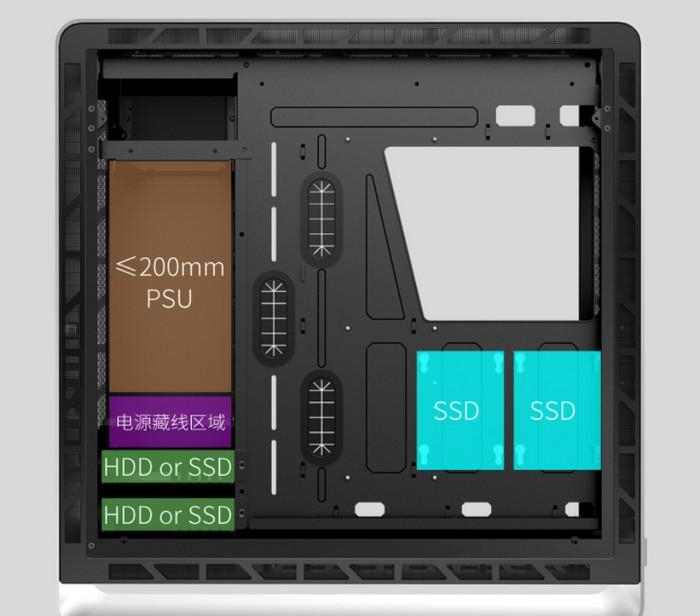 乔思伯UMX6S发布，E-ATX主板、360mm水冷、封闭式铝板、简约铝镁合金材质-5.jpg