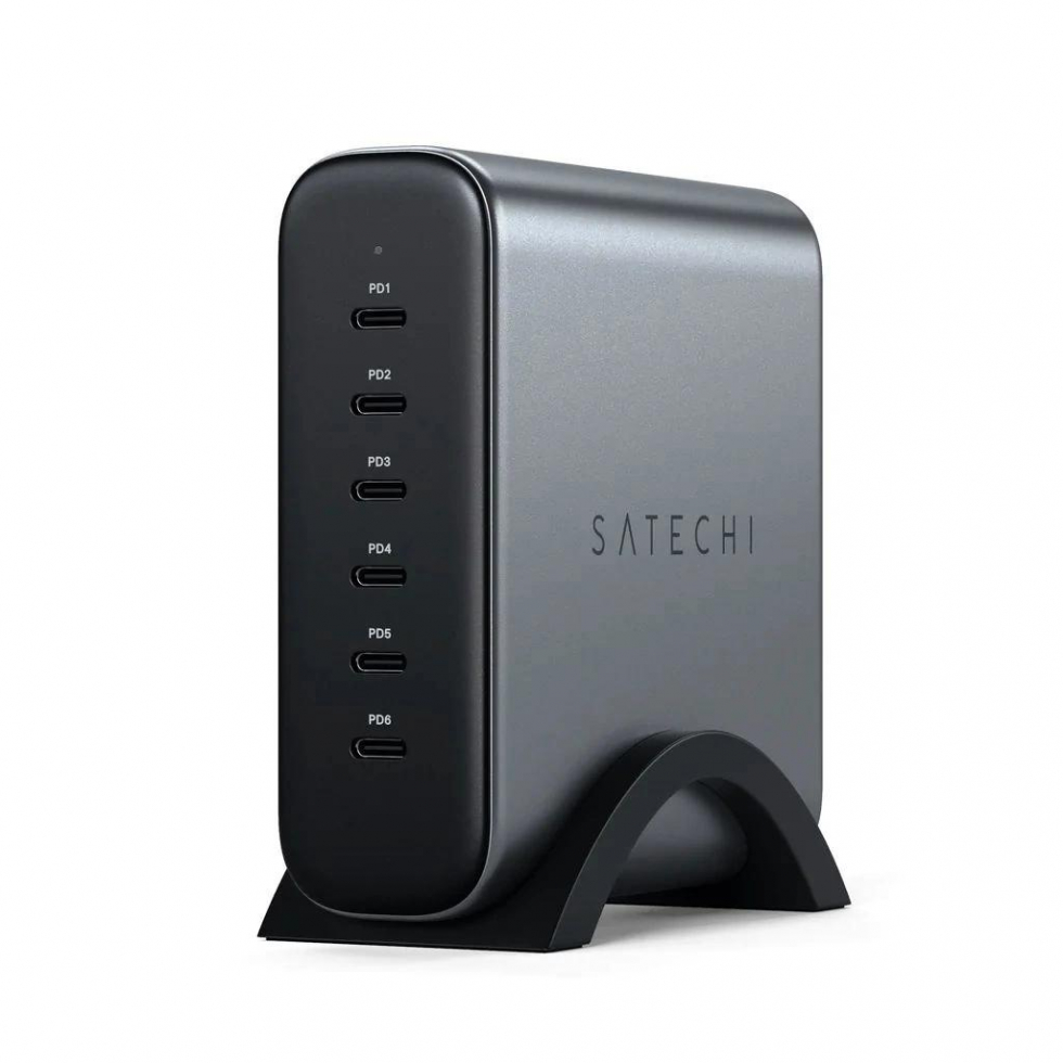 Satechi 推出 200W 的 6 端口 PD 氮化镓 GaN 充电器-7.jpg