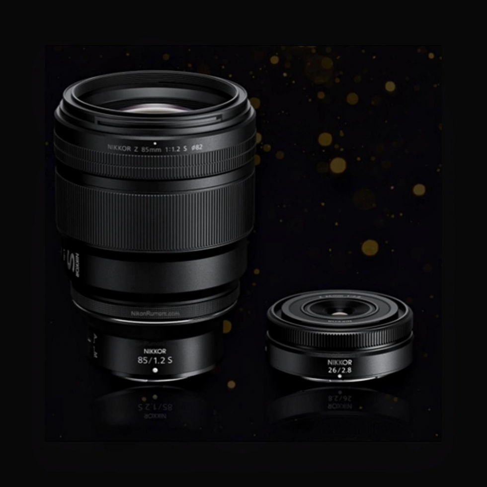 尼康Z 85mm f / 1.2 S 和26mm f / 2.8 镜头实物现身CES 2023 - 新品